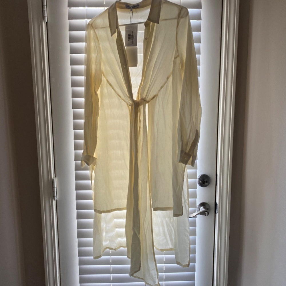 Cream blouse English Factory NWT - Picture 5 of 6